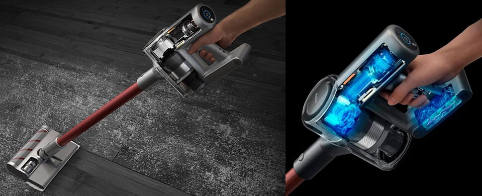 высокая мощность всасывания