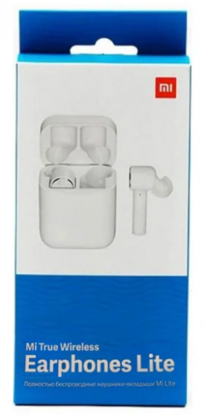 Наушники Xiaomi Mi True Wireless Earphones Lite, белый фото 2