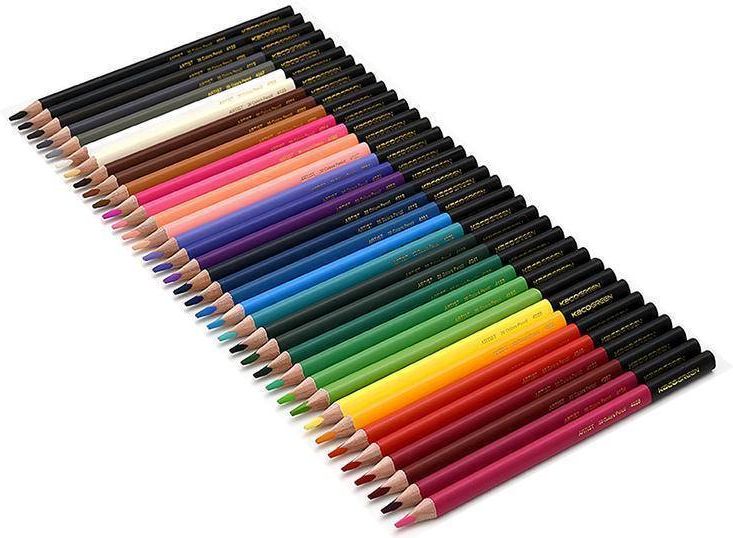 Комплект цветных карандашей Xiaomi KACOGREEN ARTIST 36 шт фото 5
