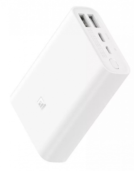 Внешний аккумулятор Xiaomi Mi Power Bank Pocket Edition 10000 mAh,  белый фото 2
