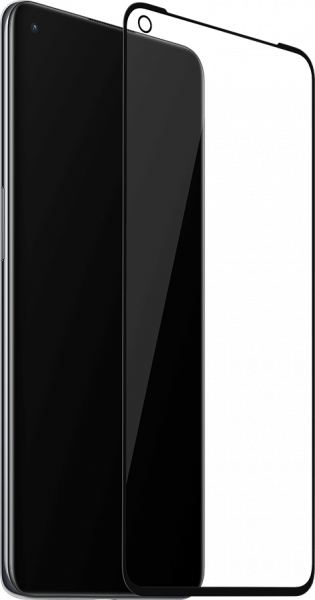Защитное стекло для OnePlus 9R Full Screen черный, Redline фото 2