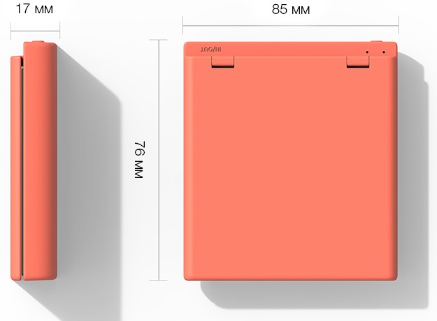 Многофункциональное зеркало Xiaomi VH Portable Beauty Mirror оранжевый фото 2
