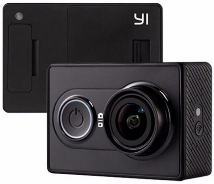Экшн камера YI Travel Edition +bluetooth, черная фото 2