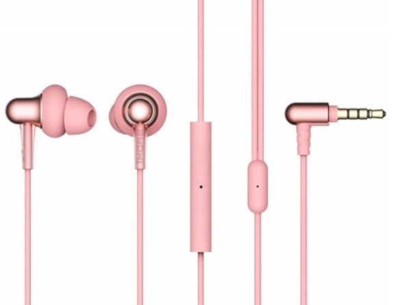 Наушники Xiaomi 1MORE Stylish In-Ear headphones, розовый фото 1