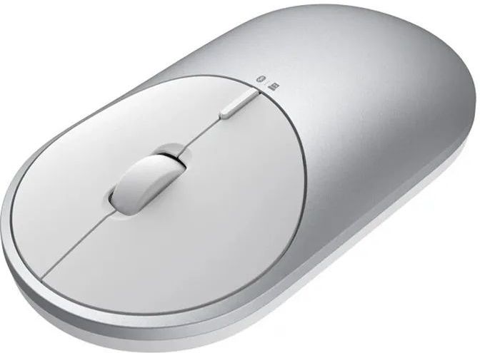 Мышь беспроводная Xiaomi Mi Portable Mouse 2, серебристый фото 2