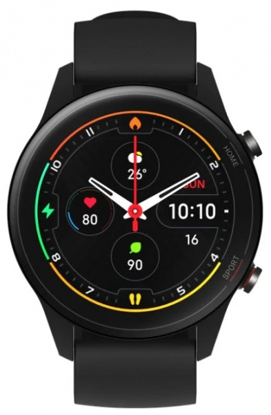 Умные часы Xiaomi Mi Watch, черный фото 2