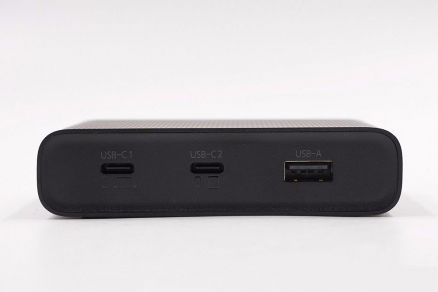 СЗУ адаптер ZMI (HA932) zPower Trio Charger Max 65W. 3 Ports (2 Type-C+1 USB-A) with 1m cable Type-C/Type-C EU, черный фото 3