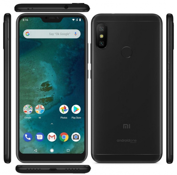 Смартфон Xiaomi Mi A2 Lite 4/64Gb Black (Черный) Global Version фото 2