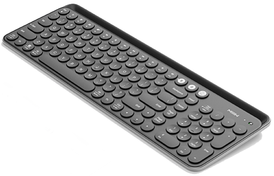 Клавиатура Xiaomi MIIIW Bluetooth беспроводная черная (ENG) фото 1