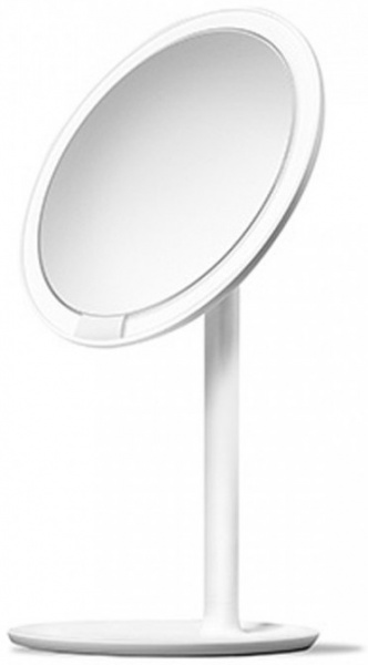 Зеркало косметическое настольное Amiro Lux High Color (AML004) с подсветкой белый фото 2