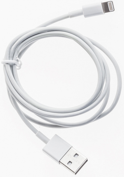 Кабель для смартфонов Xiaomi, Prolike USB - 8 pin 1,2 м, белый (Lightning) фото 1
