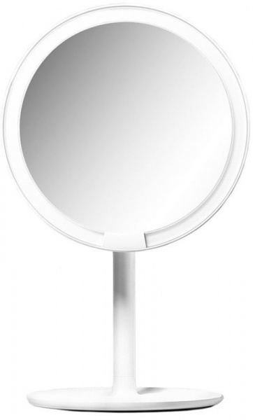 Зеркало косметическое настольное Amiro Lux High Color (AML004) с подсветкой белый фото 1