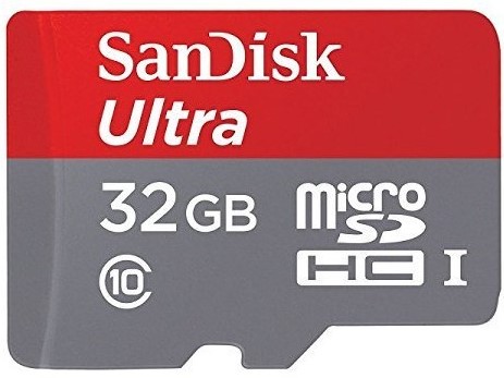 Карта памяти SanDisk Ultra microSDHC 32GB Class 10 UHS-I (48MB/s) без адаптера фото 1