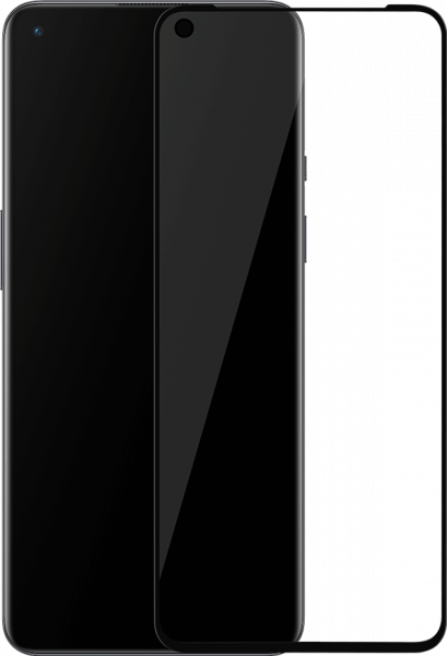 Защитное стекло для OnePlus 9R Full Screen черный, Redline фото 1